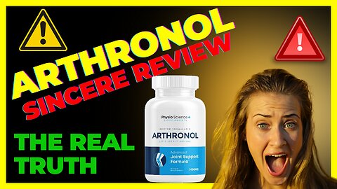 Arthronol Review ((⚠️!WARNING!⚠️)) Arthronol Sincere Reviews - Arthronol Tablets