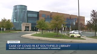 Case of COVID-19 at Southfield Library