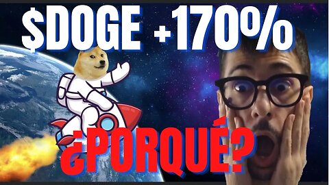 #Dogecoin sube un +170% !!! Te cuento los motivos aquí