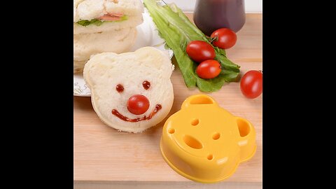 Teddy Bear Sandwich Mold