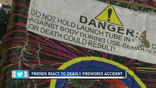 Firework in tube unexpectedly explodes killing 16-year-old Tampa boy