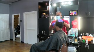 Barber/Gym Owner give back to the community
