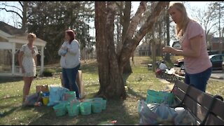 Families create 'make-up Easter Egg hunt' after event organizer failed to deliver