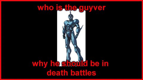 the guyver needs to be in more battles