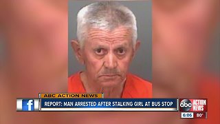 72-year-old Pinellas County man arrested for stalking, molesting 12-year-old