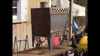 #R018 Building a Woodburning Heater with a Blower Part2