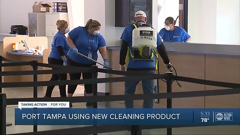 Port Tampa Bay launching new safety measure to protect against coronavirus