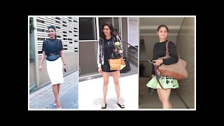 SPOTTED! Karishma Tanna, Pavitra Punia & Arti Singh across town