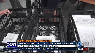 Provisional Ballot Counting Begins