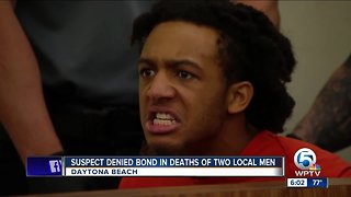 Suspect denied bond in deaths of two Palm Beach County men