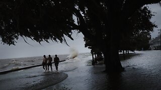 Barry Makes Its Way North, Bringing Heavy Rain And Flooding