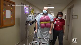 Nebraska man bouncing back after lung transplant brought on by COVID
