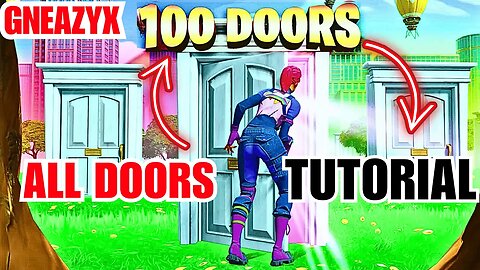 100 Doors Escape Room Solution - Gneazyx - Fortnite - Updated More Doors