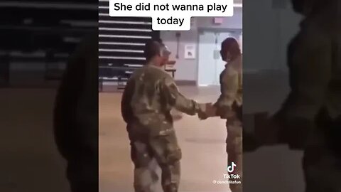 Soldier loses her ability to stay calm