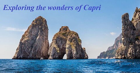 Capri: The dream of a lifetime, a fairytale island! 🇮🇹 Italy Canal tour 🌍 2023
