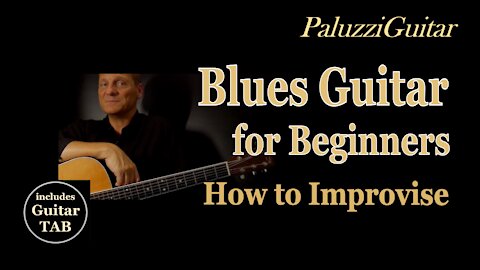 How to Improvise Blues Riffs [Guitar Lessons for Beginners Jam Play Solo]