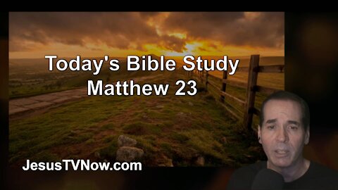 40 Matthew 23 - Ken Zenk - Bible Studies