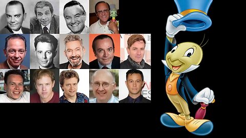 Animated Voice Comparison- Jiminy Cricket (Pinocchio)