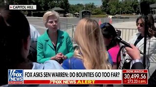 Sen Elizabeth Warren Ignores Question About Supreme Court Justices Safety