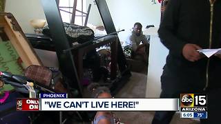 Family says landlord not helping with flooded apartment