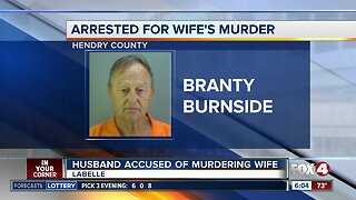 Husband charged with the death of wife in LaBelle