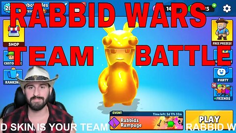 🔴 STUMBLE GUYS RABBID WARS LIVESTREAM #stumbleguyslive #unlimitedblockdash