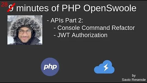 PHP OpenSwoole HTTP Server - API Part 2 - JWT Authorization