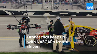 Check out the 90-mph racing drones that broadcast NASCAR's Daytona 500