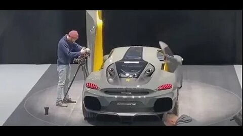 Koenigsegg Gemera remote, backseat 360 degress and overview. Mega-GT 1700 HP!