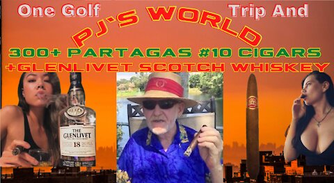 Retirement Trip: 6 Week Golf Trip To Pebble Beach & 300+ Partagas #10 Cigars