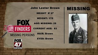 FOX Finders Missing Persons: John Lester Brown