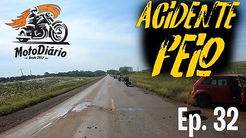 ACIDENTE FEIO escapamos por POUCO. Moto Excursão ATACAMA Ep.32