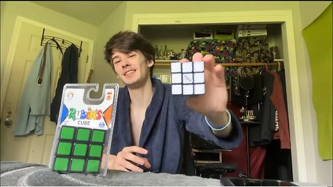 Yung Alone Practices Solving A Rubik’s Cube #2 (Live)