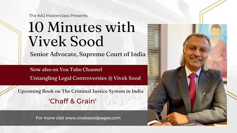 Chaff & Grain – New book📓 by Vivek Sood on the Criminal Justice System in India: An Exclusive Peek