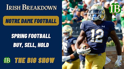 Notre Dame Football Buy, Sell, Hold Storylines