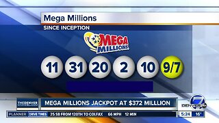 The Mega Millions numbers drawn the most often