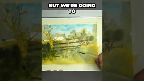 Painting Shadows: Wet-in-wet Watercolour Tips!