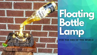 Floating Bottle Lamp For The End Of The World