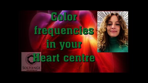 Guided meditation | colour frequencies into your heart centre| Open biofield| incredible feeling!