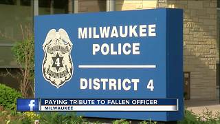 District 4 memorial grows for fallen officer