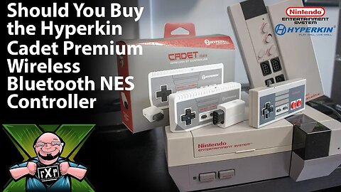 Should You Buy the #Hyperkin #Cadet Premium Bluetooth Wireless #Nintendo NES & Clone Controllers?
