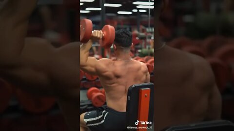 Shoulder workout. Credit: Luis Sierra. #fitnessworkout #fitnesstraining #gymworkout #worko