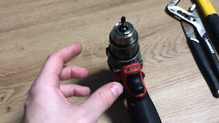 How to remove stuck bit from drill.