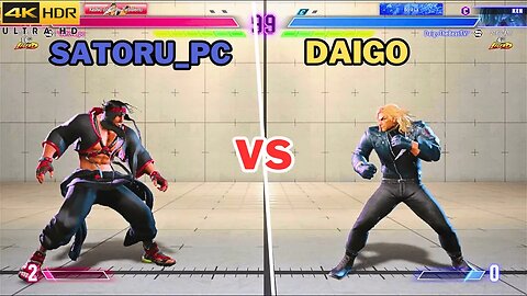 SF6 ▰ satoru_pc (Rashid) vs Daigo (Ken) |4K 60FPS