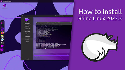 How to install Rhino Linux 2023.3