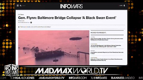 General Flynn Calls Baltimore Barge Disaster A Black Swan Event