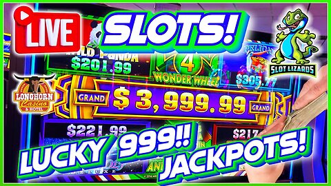 🔴 MORE LIVE SLOTS! SPONSOR ANOTHER GRAND JACKPOT WIN! AT LONGHORN!