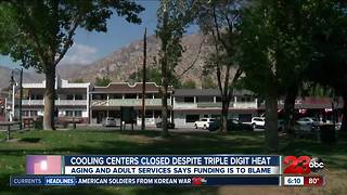 Cooling centers remain closed in high heat sparks outrage