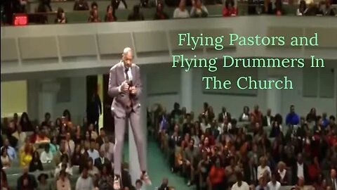 Flying Pastors and Drumline In The Church