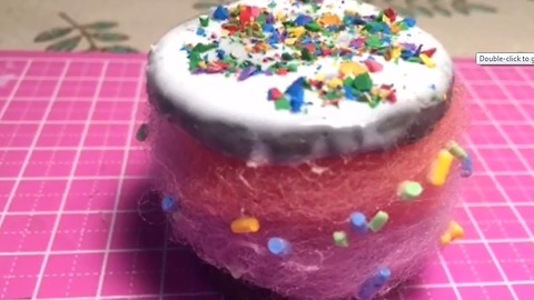 How to make cake model